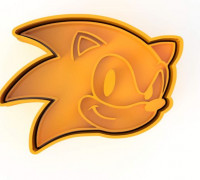 Sonic cookie cutter / Sonic cookie cutter 3D model