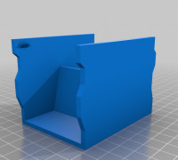 Stackable Battery Holders AA Jam-free (Cover) Remix 3D model