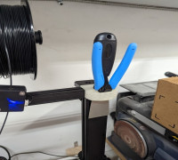 Creality Ender 3 S1 Scraper Holder w/cutter 3D model
