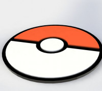 Pokeball Posavaso 3D model