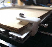 CNC3018Pro Table side holder  3D model