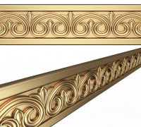 Ornament Element Molding 03 3D model