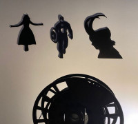 Loki wall decoration 3D model