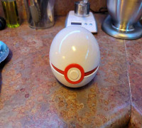 Poke ball Tin Insert For Switch Games  3D model