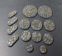 OpenForge Miniature Bases: Cobble (Round) 3D model