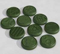Miniature Bases Pt 2 3D model