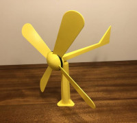 CUBEᴰ Weather Vane 3D model
