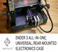 Ender 3 all in one, universal rear electronics case 3D model