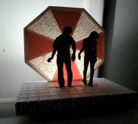 Residual Evil Night Light 3D model