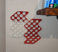 Acrylic Paint holder 3D model