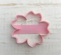 Cookie cutter flower 3D model