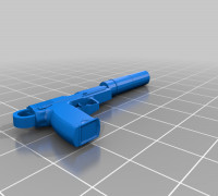 USP-S Keychain 3D model