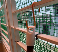 Stick End Cap Mount (Mop / Broom) 3D model