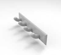Key Hanger Free Model 3D model