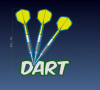 DARTS LED 3D model