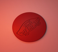 GLASS MAT VANS 3D model