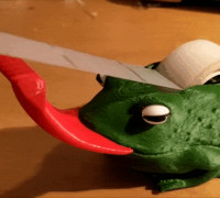 Toad adhesive tape dispenser 3D model