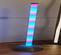Floor Lamp with WLED 3D model