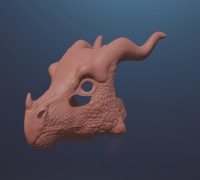 Skywing Dragon Mask 3D model