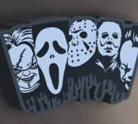 Lamp "Horror characters 3D model
