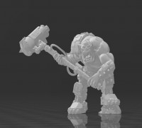 Orc Smash Chief 3D model