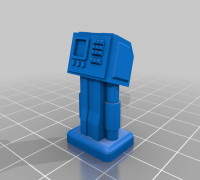 Computer terminal 2 3D model