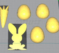 Easter Eggs 3D model