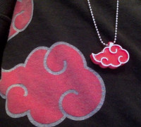 Akatsuki Cloud Necklace/Keychain 3D model