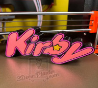 Logo Kirby 3D model