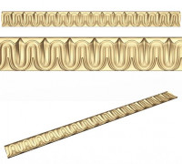Ornament Element Molding 09 3D model