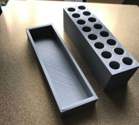 Pipette Case - Seed Holder 3D model