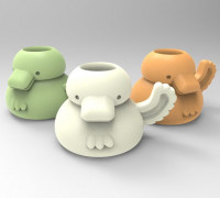 duck container 3D model