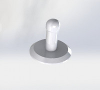 Crocs Button 3D model