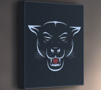 Panther" lamp 3D model