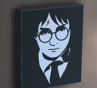 Harry Potter" lamp 3D model