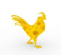 cheesy cock 3D model