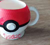 Pokemon Cup Pot 3D model