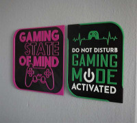 Gaming - Wall Art 3D model