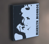Marilyn Monroe" lamp 3D model