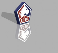 LOSC Light Logo Lamp 3D model