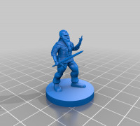 Dwaren Artificer (Strem) 3D model