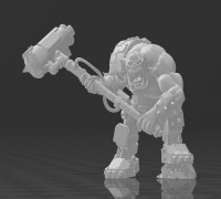 Orc Smash Chief 3D model