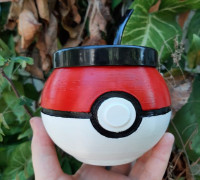 Pokeball Matte (v2) 3D model