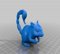Squirrel Scorpion 3D model