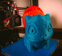 Bulbasaur Pumpkin Tealight Remix 3D model