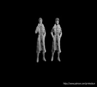 Bandit/boss/gunslinger Character 3D model