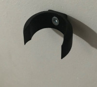 light saber wall mount  3D model