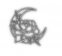 Rose 3D model