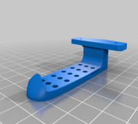 desktop cable holder 3D model