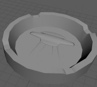 Ashtray NLO 3D model